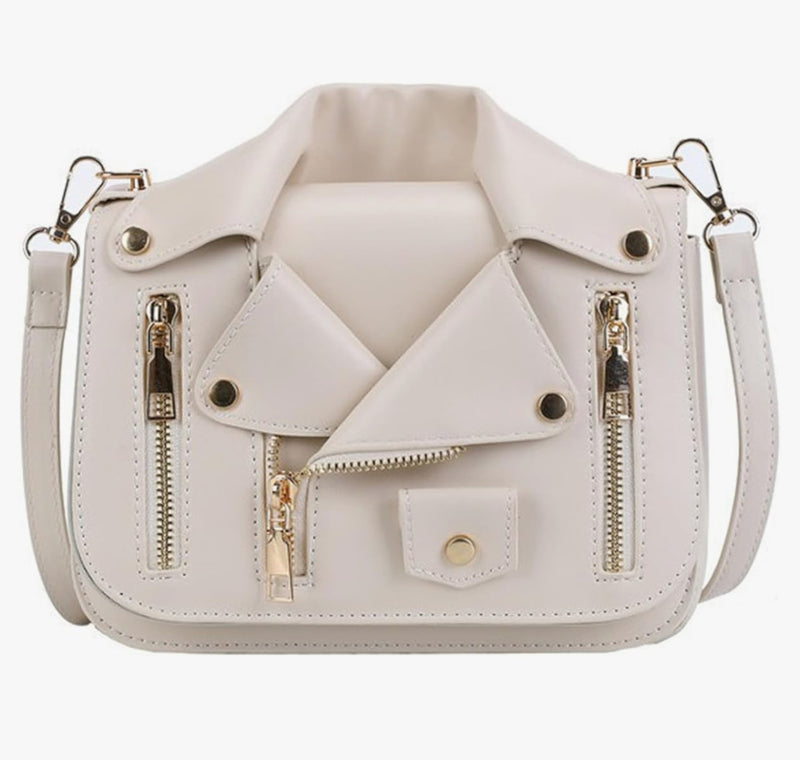Jacket leather bag